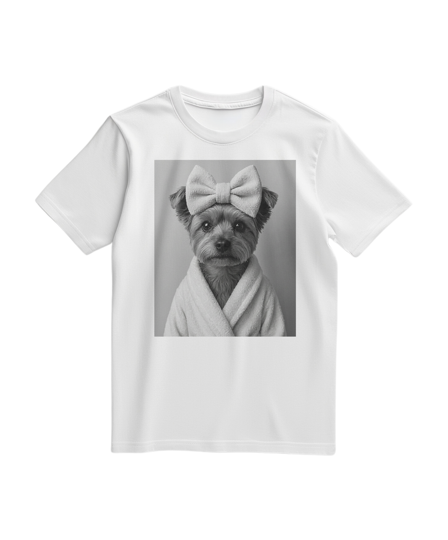 T-shirt Yorkie Spa Day