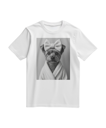 T-shirt Yorkie Spa Day