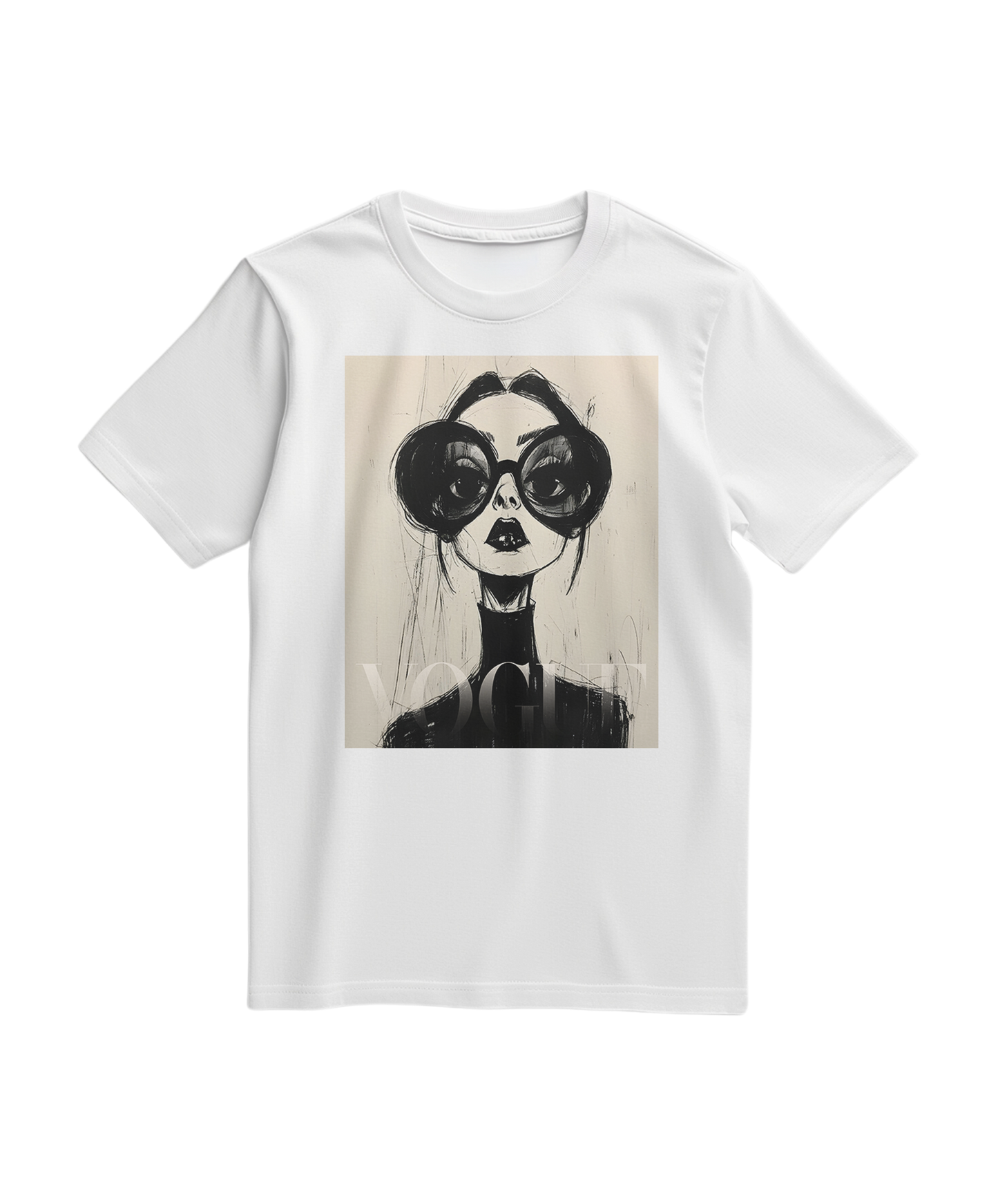 T-shirt Ink Muse Portrait