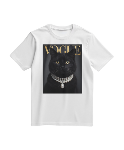 T-shirt Black Cat V