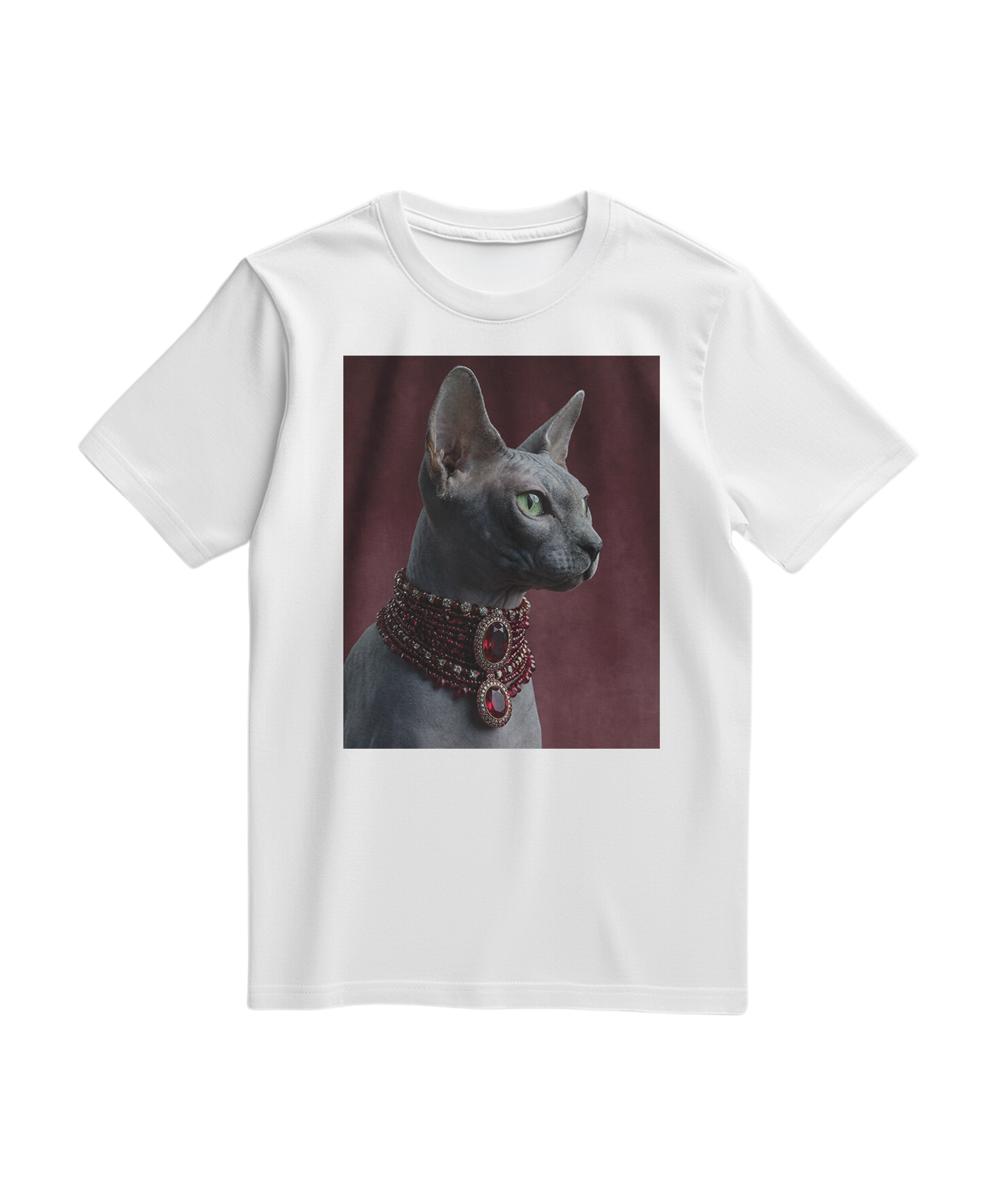 Camiseta branca Emerald Muse Elite da Camalestore, t-shirt de alta qualidade com design moderno e confortável.
