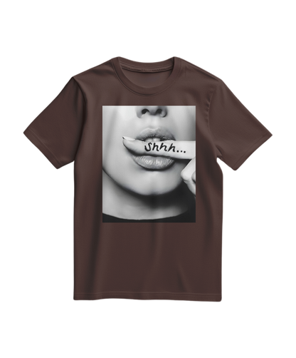 T-shirt Silence Shhh