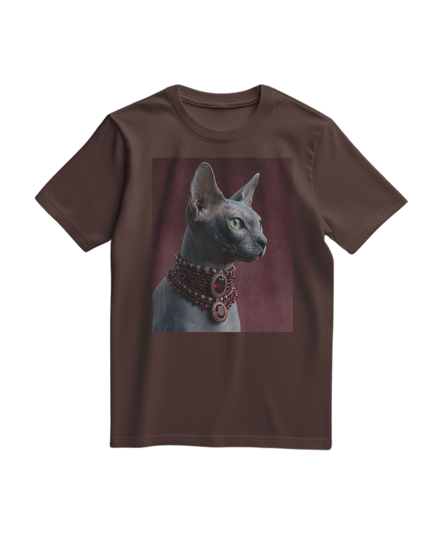 Camiseta Emerald Muse Elite da Camalestore em tom castanho, com design confortável e estilo casual para o dia a dia.