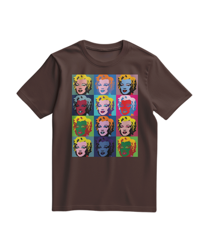 T-shirt Marilyn Grid Colors