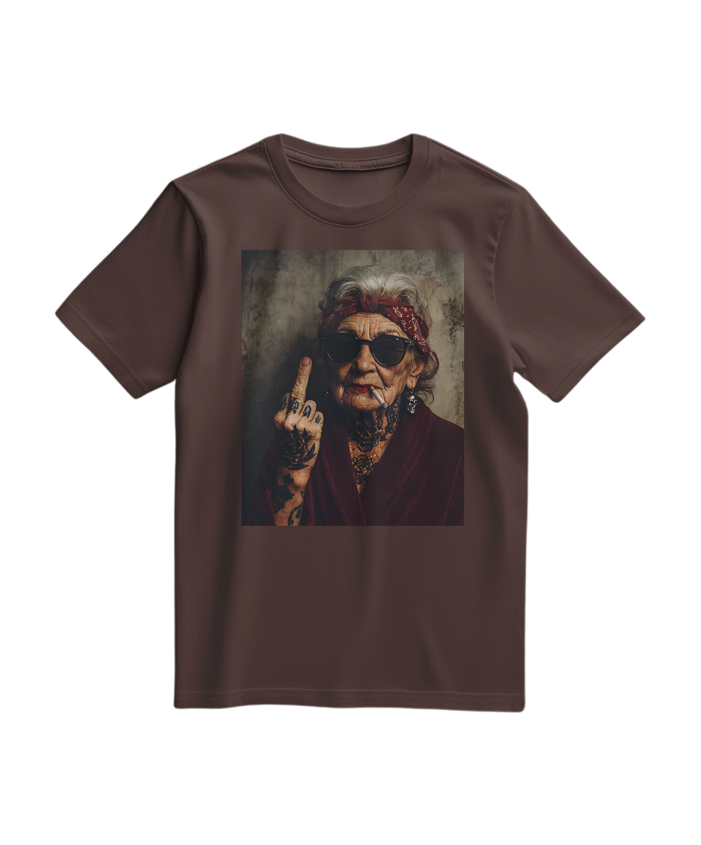T-shirt Bad Grandma