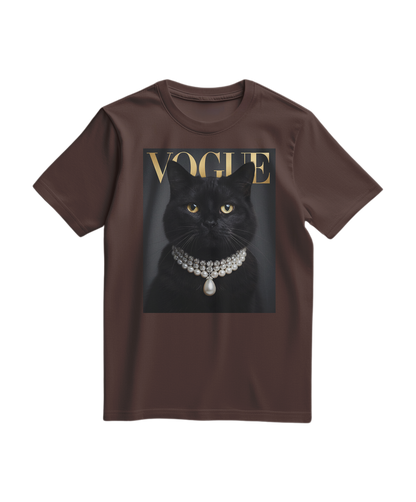 T-shirt Black Cat V