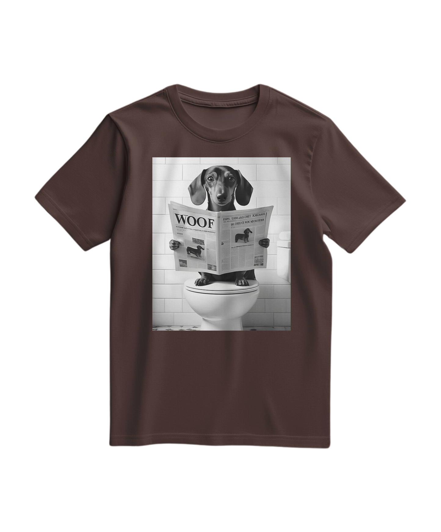 T-shirt WOOF Gazette Reader