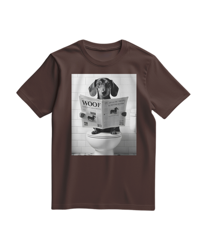 T-shirt WOOF Gazette Reader