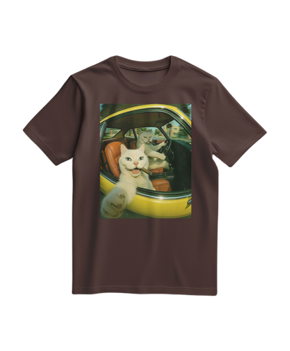 T-shirt Yellow Ride