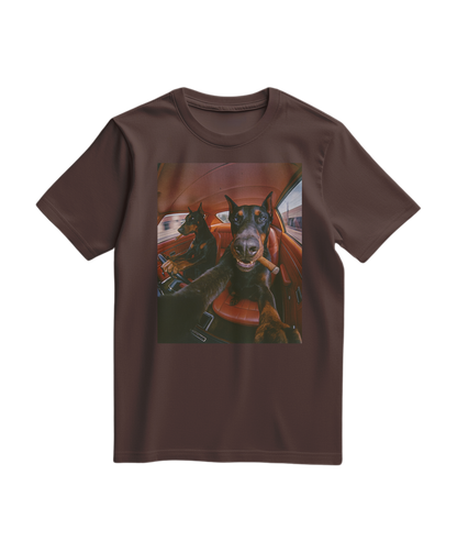 T-shirt Smoking Paws