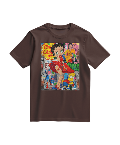 T-shirt Betty Pop Mashup