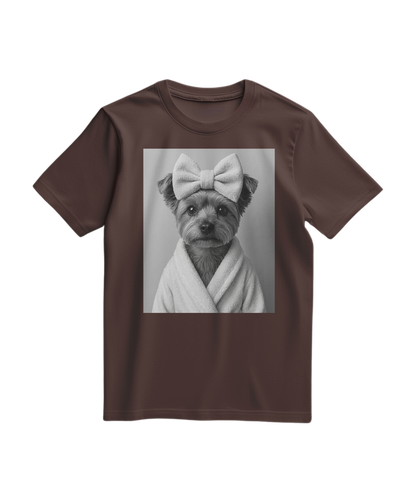 T-shirt Yorkie Spa Day