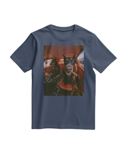 T-shirt Smoking Paws