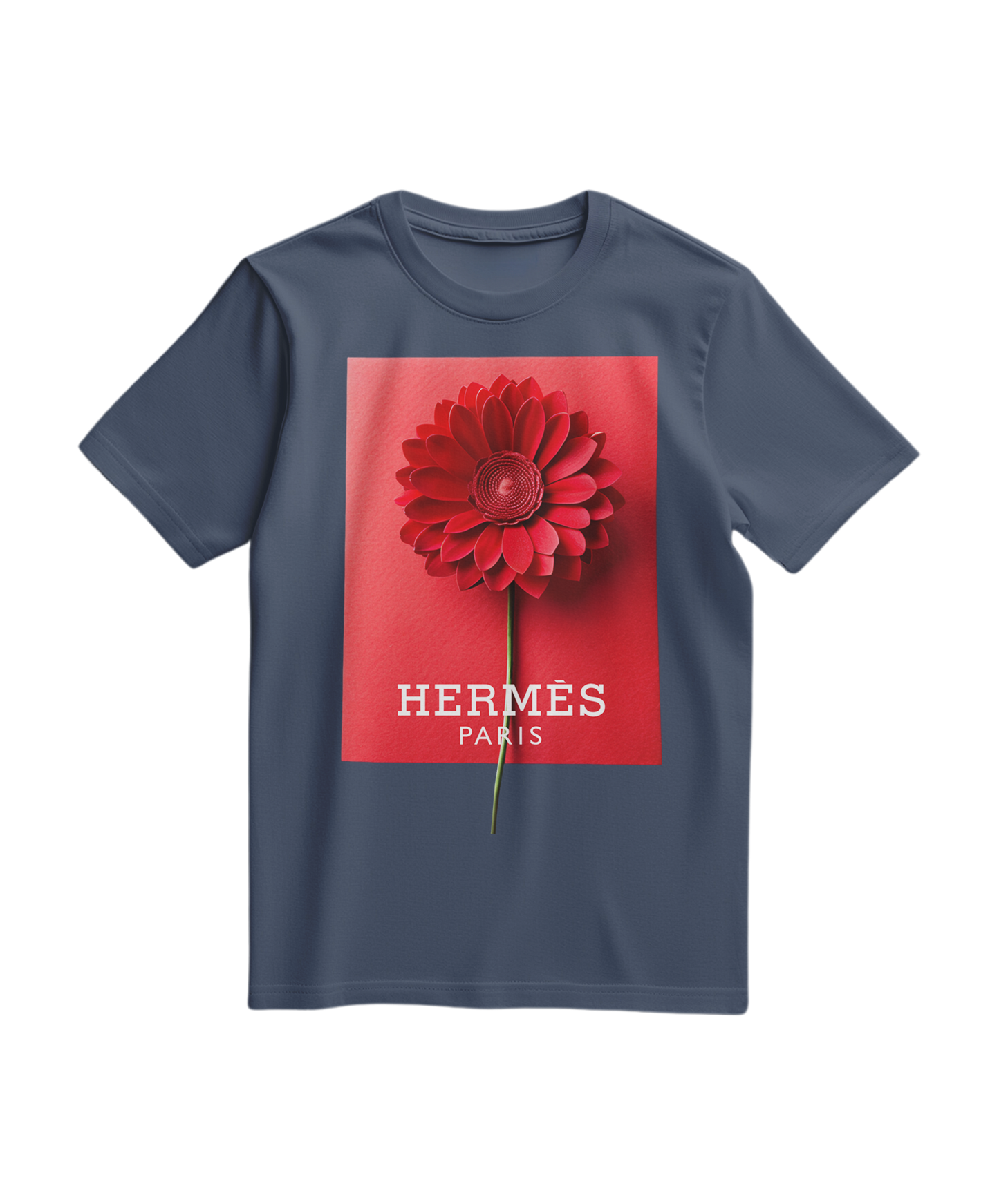 T-shirt Red Bloom Paris