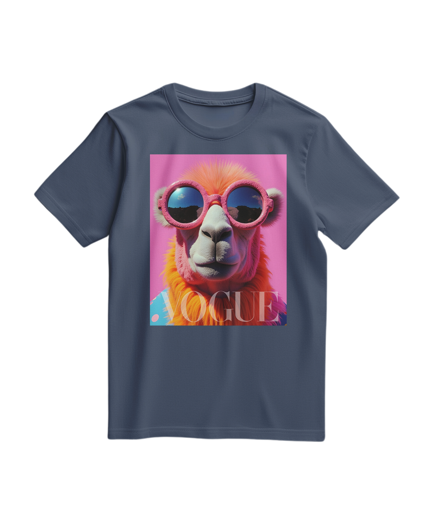T-shirt Pink Camel Icon