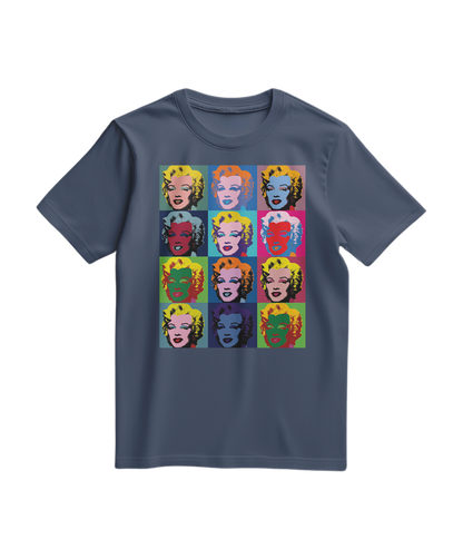 T-shirt Marilyn Grid Colors