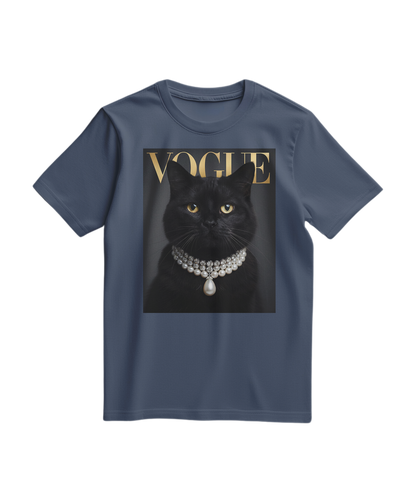 T-shirt Black Cat V