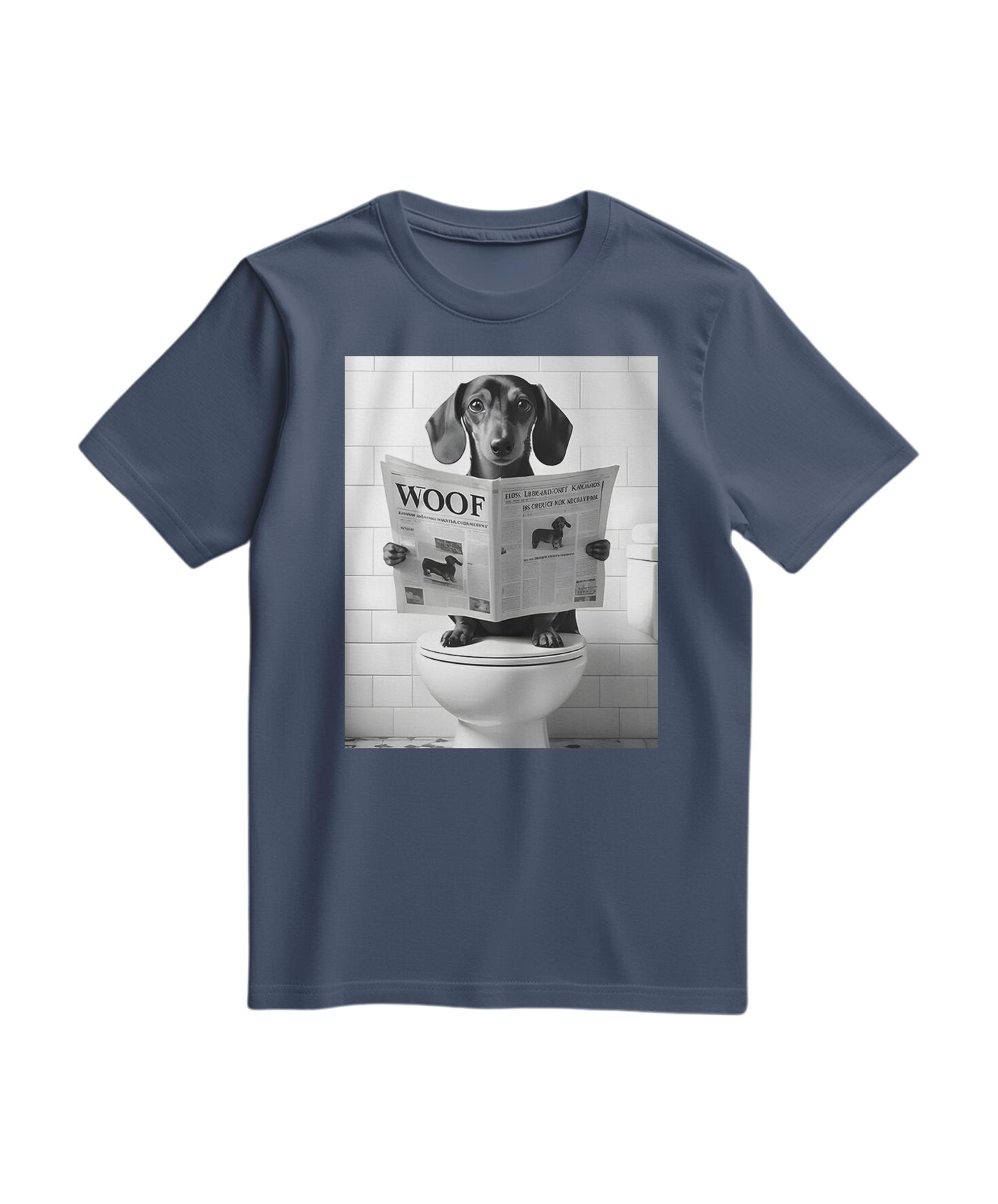 T-shirt WOOF Gazette Reader