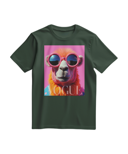 T-shirt Pink Camel Icon