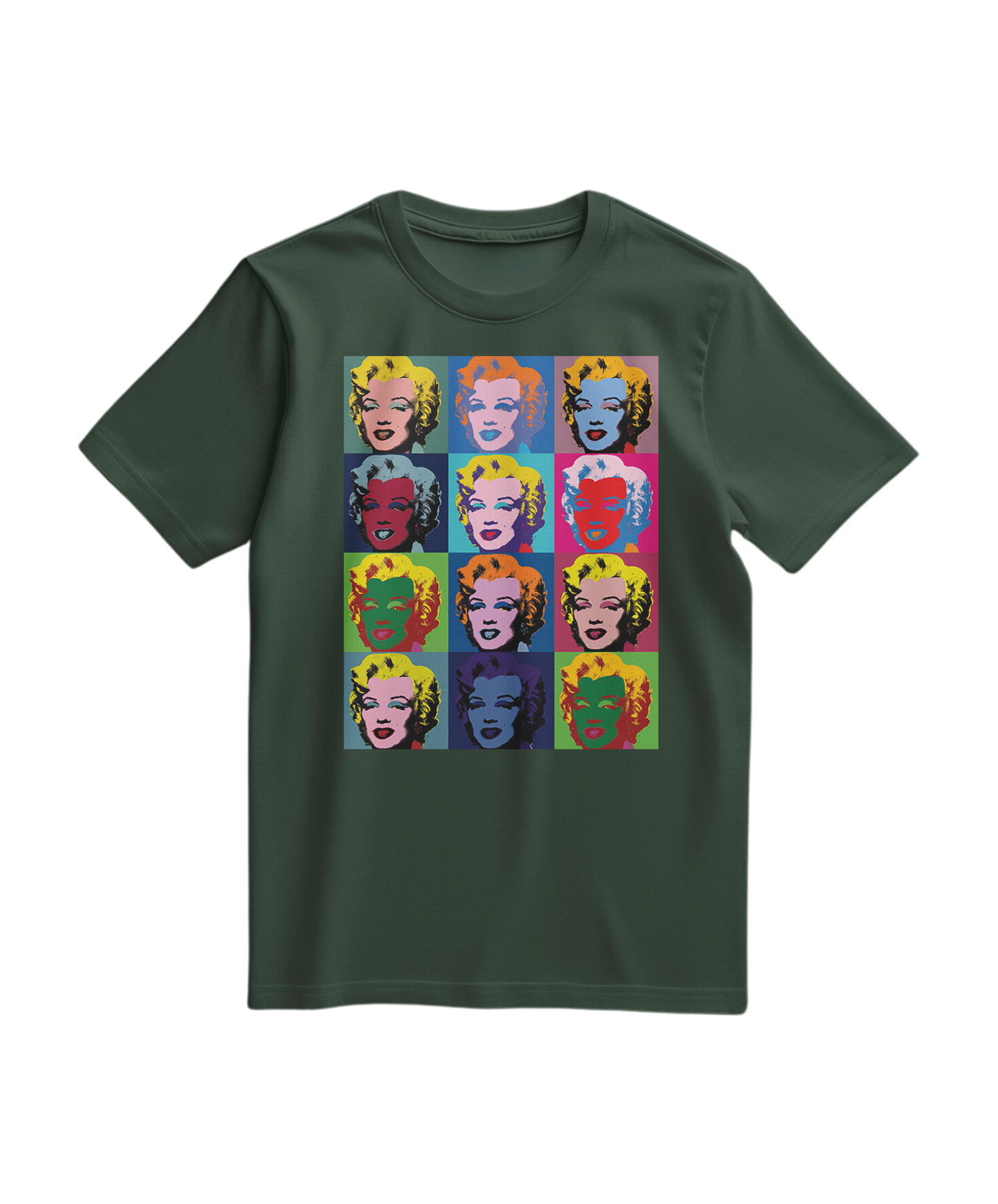T-shirt Marilyn Grid Colors