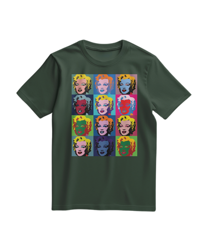 T-shirt Marilyn Grid Colors
