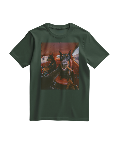 T-shirt Smoking Paws