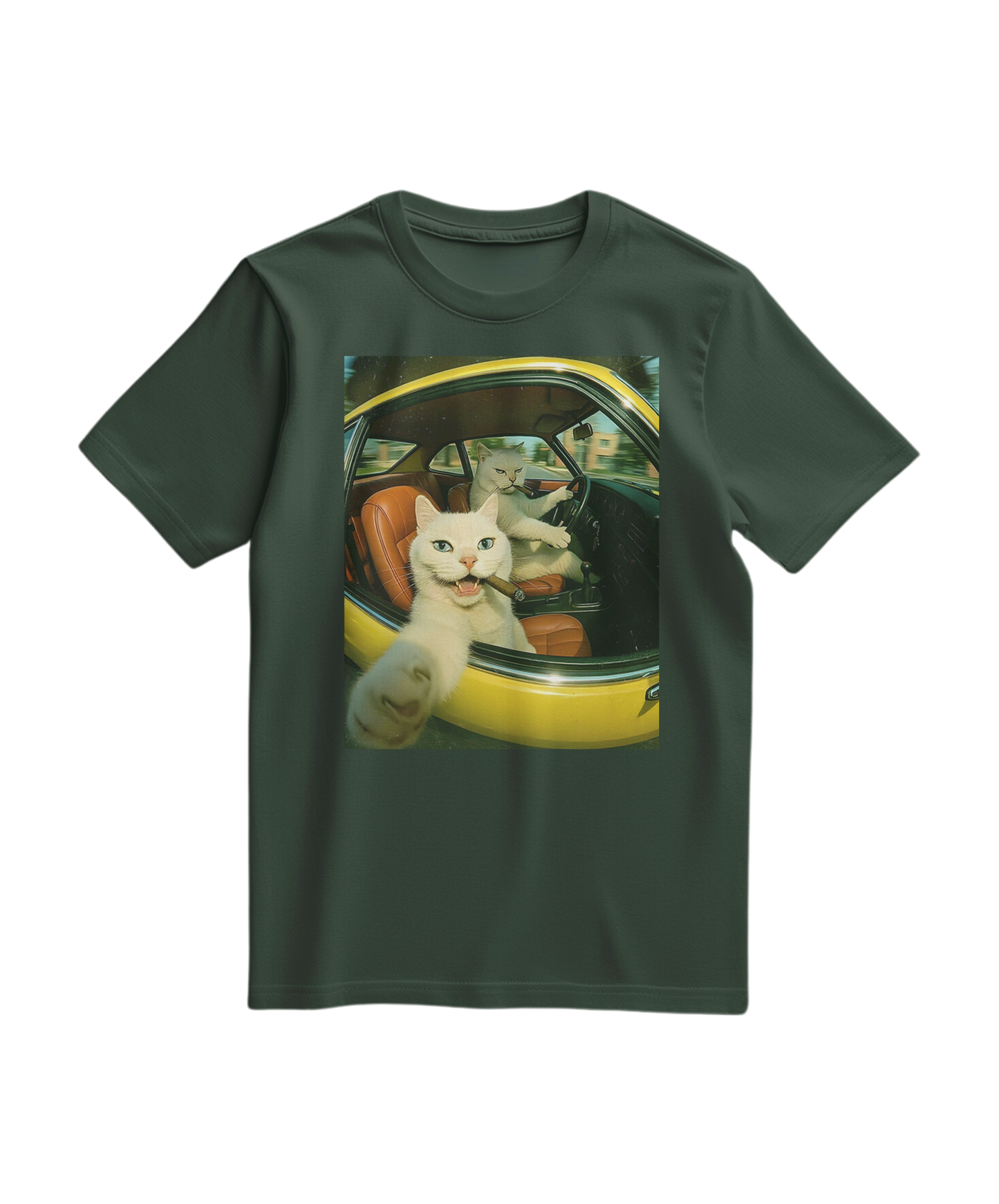 T-shirt Yellow Ride