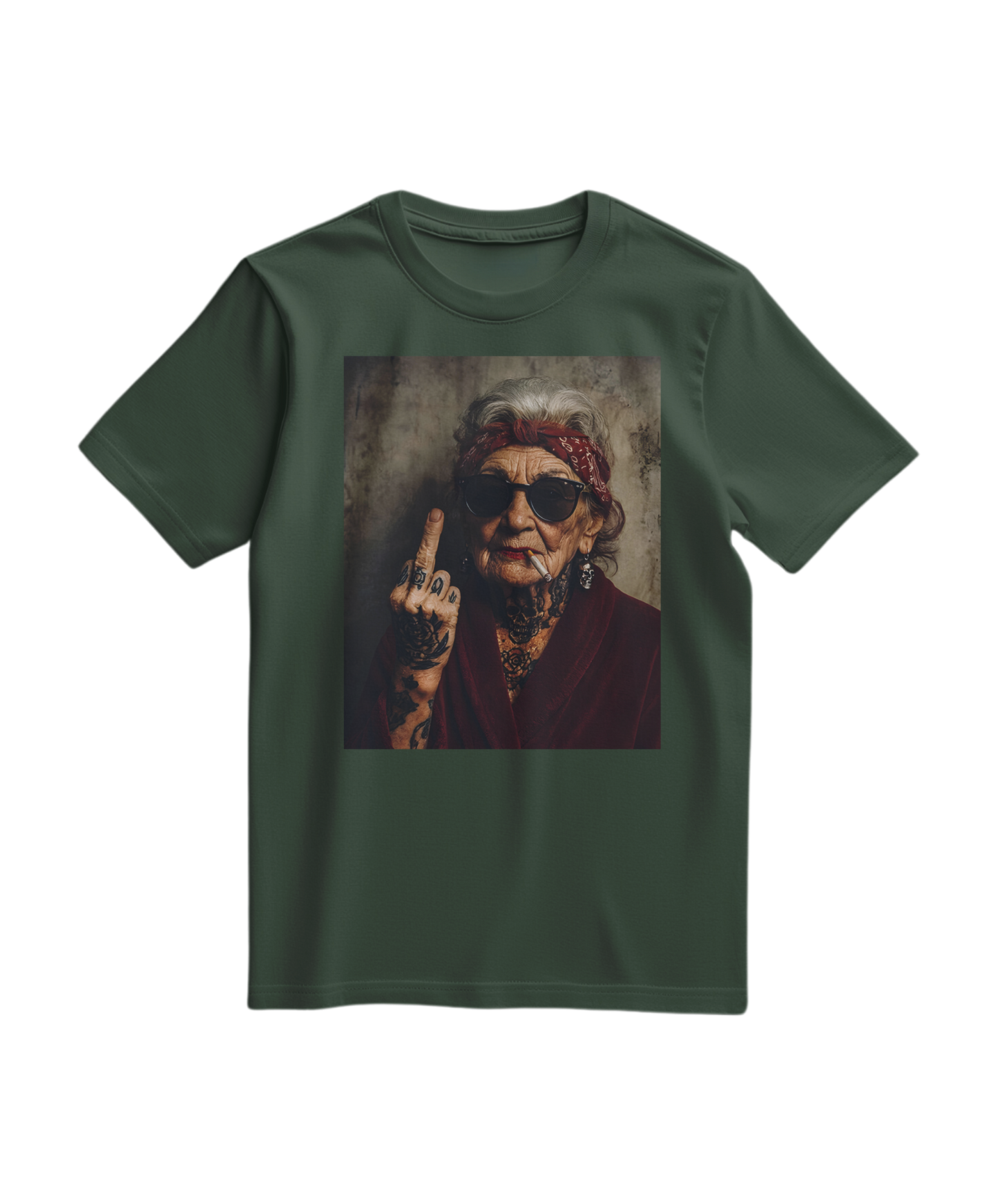 T-shirt Bad Grandma