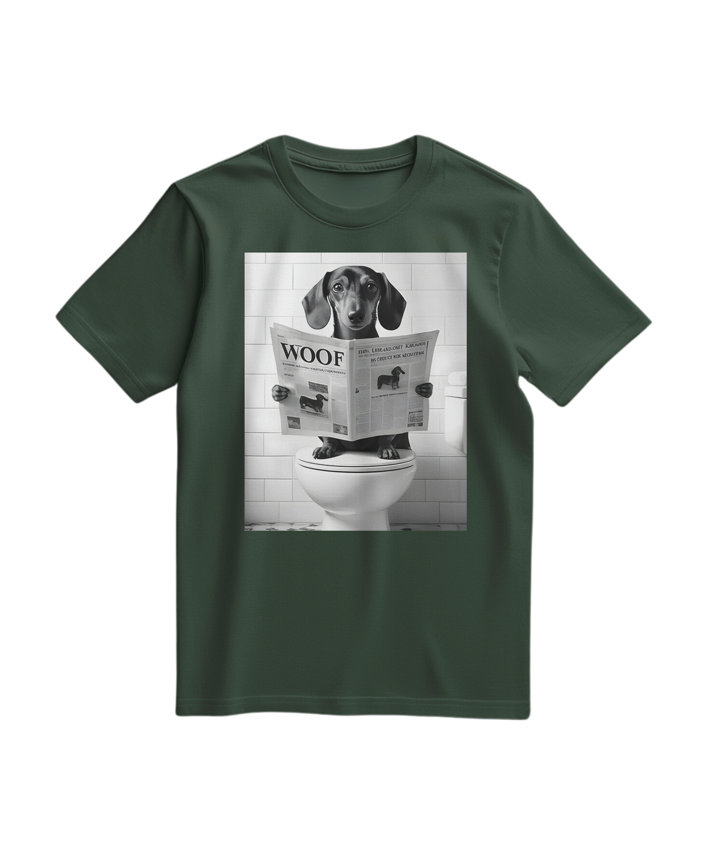 T-shirt WOOF Gazette Reader