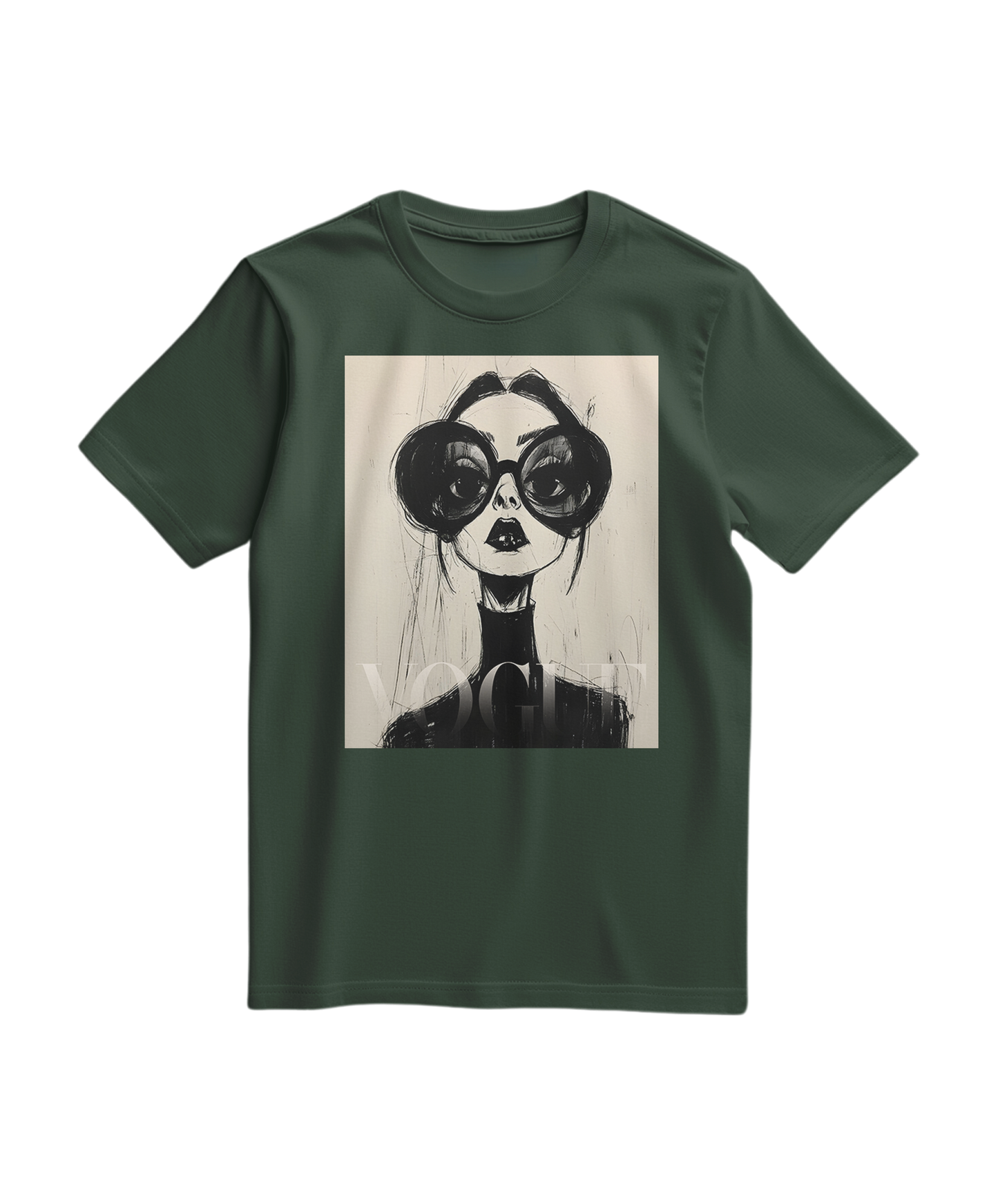 T-shirt Ink Muse Portrait