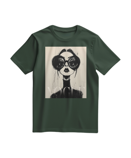 T-shirt Ink Muse Portrait