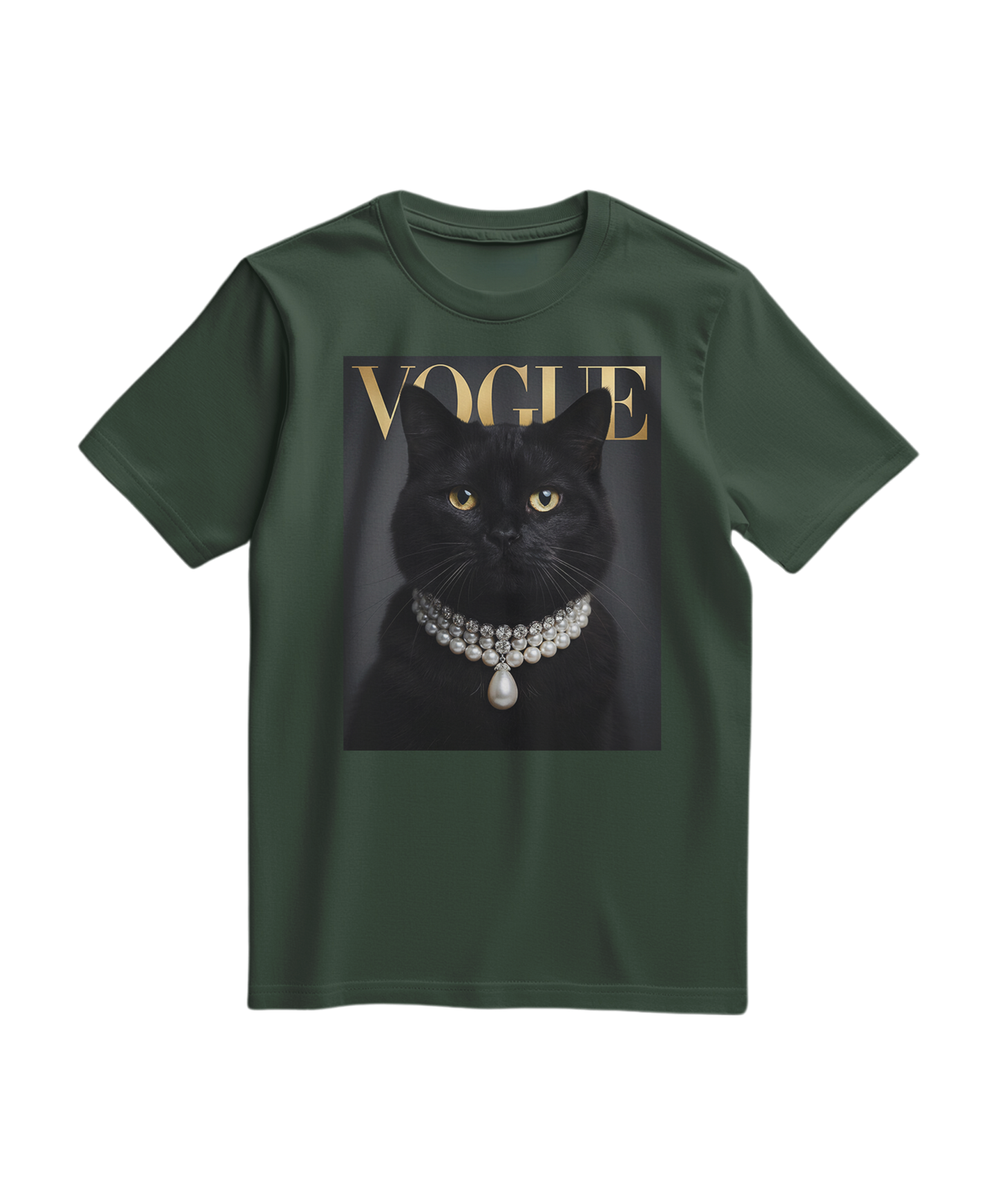 T-shirt Black Cat V