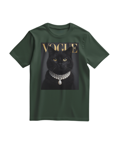 T-shirt Black Cat V
