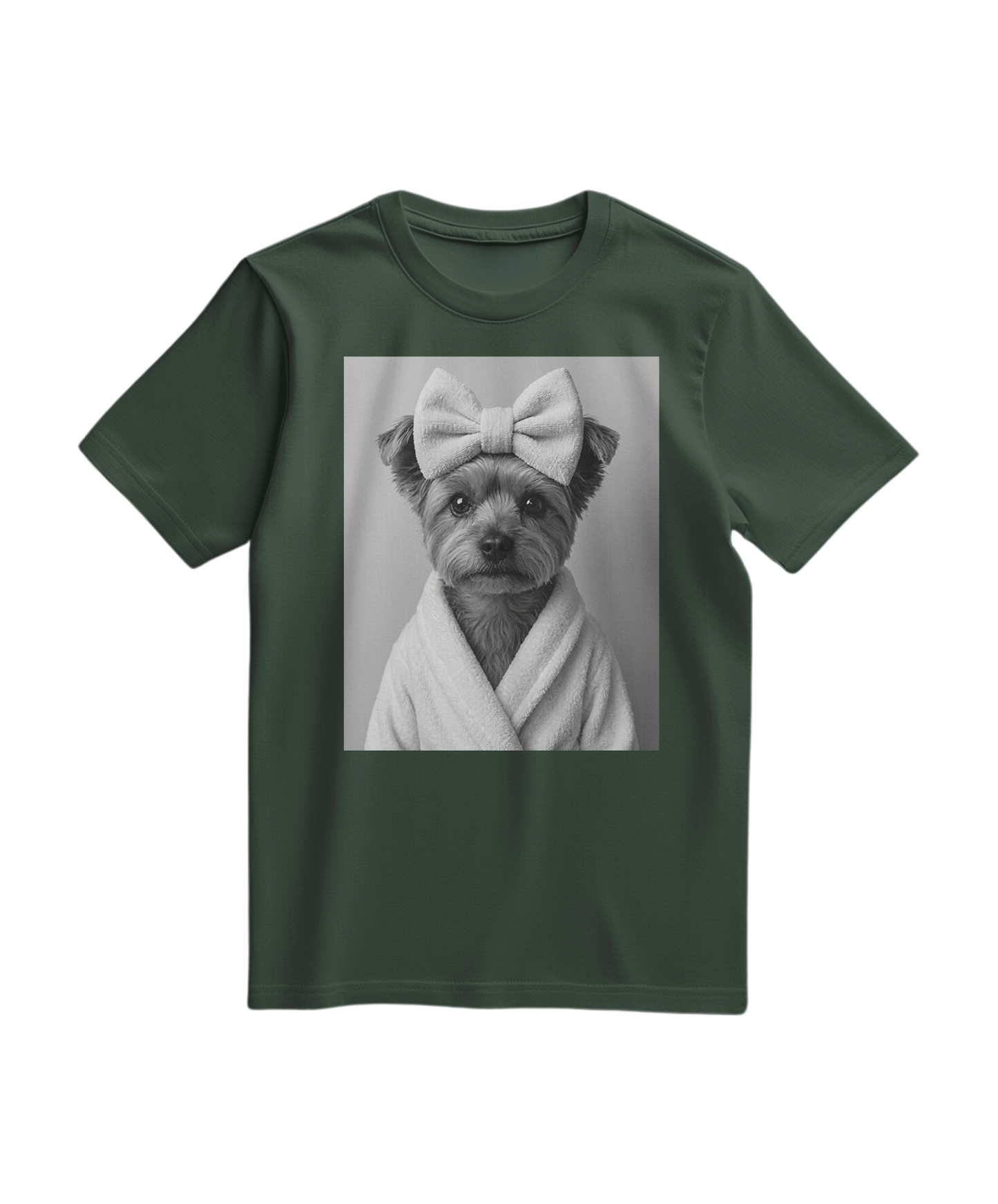 T-shirt Yorkie Spa Day
