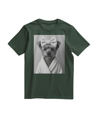 T-shirt Yorkie Spa Day