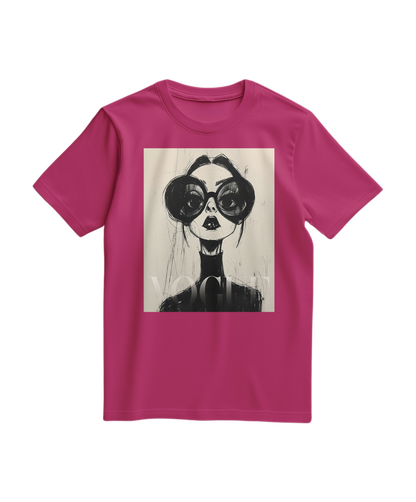 T-shirt Ink Muse Portrait