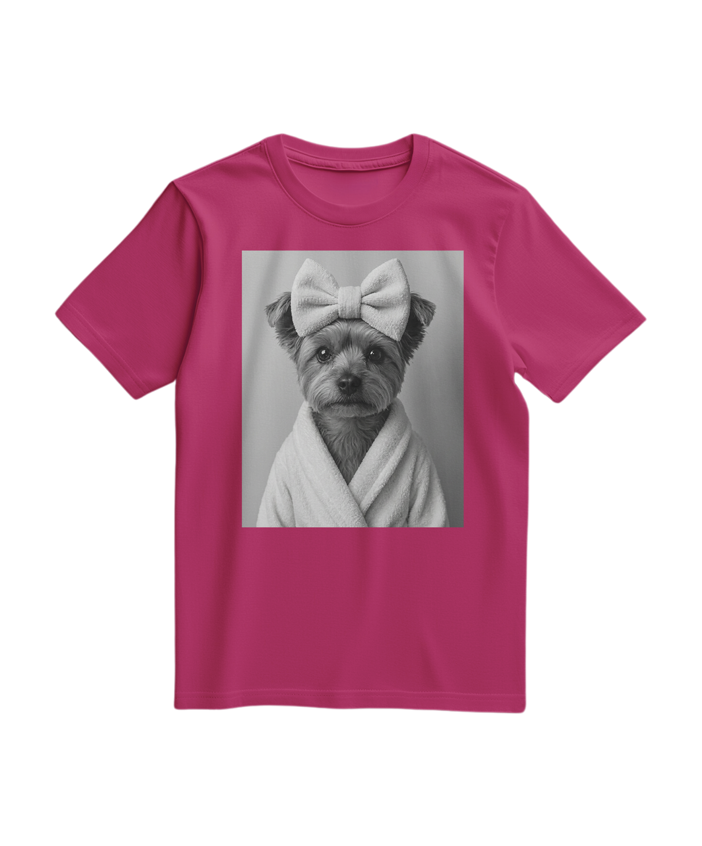 T-shirt Yorkie Spa Day