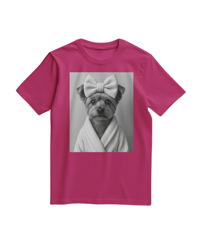 T-shirt Yorkie Spa Day