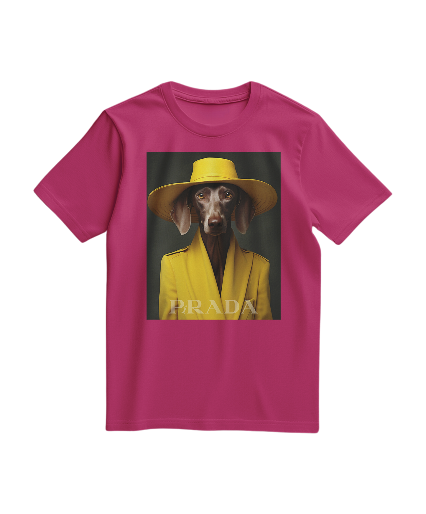 Camiseta amarela Wei da Camalestore, vista frontal, com tecido leve e design simples, ideal para looks casuais e confortáveis.
