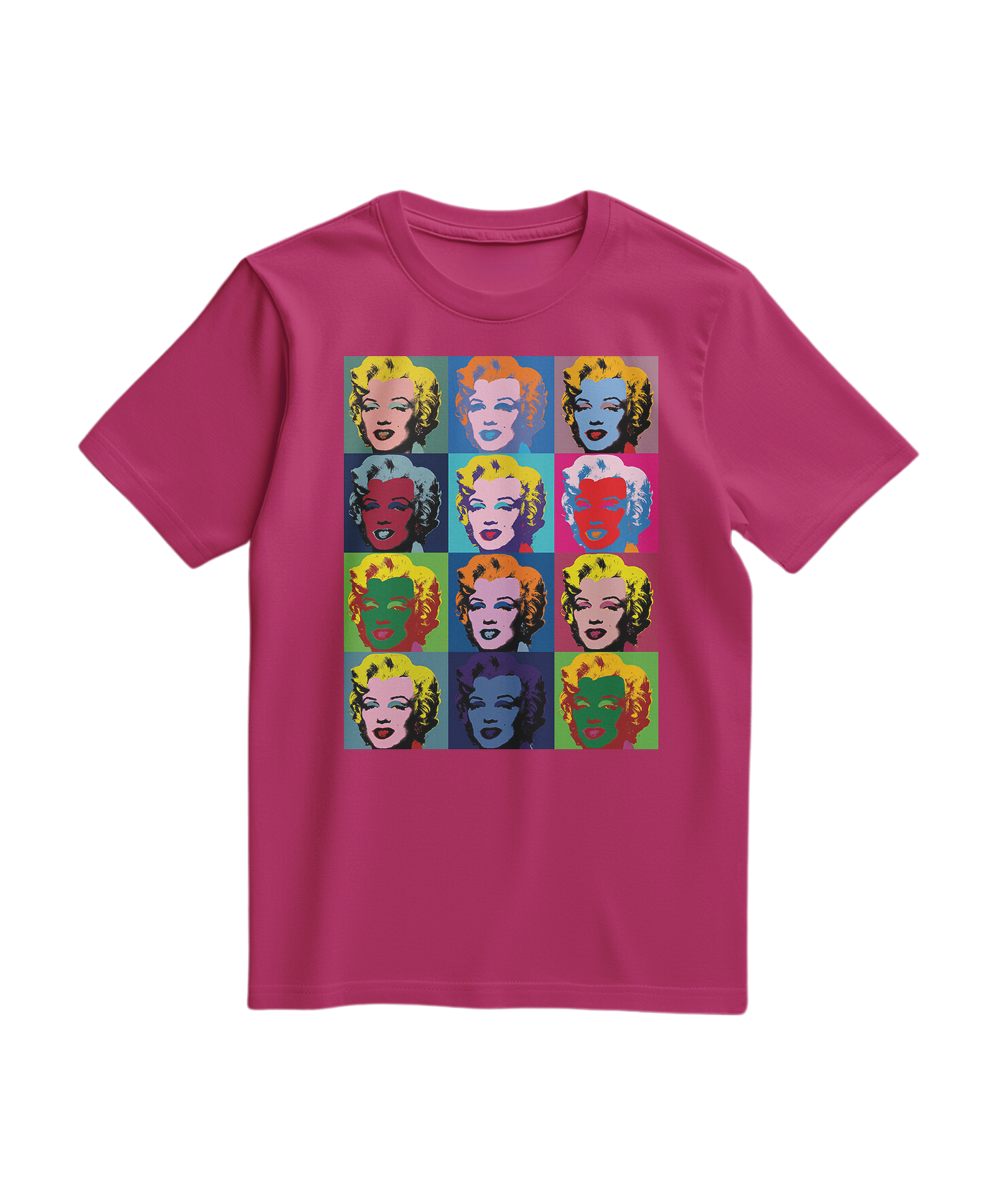 T-shirt Marilyn Grid Colors