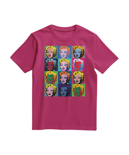 T-shirt Marilyn Grid Colors