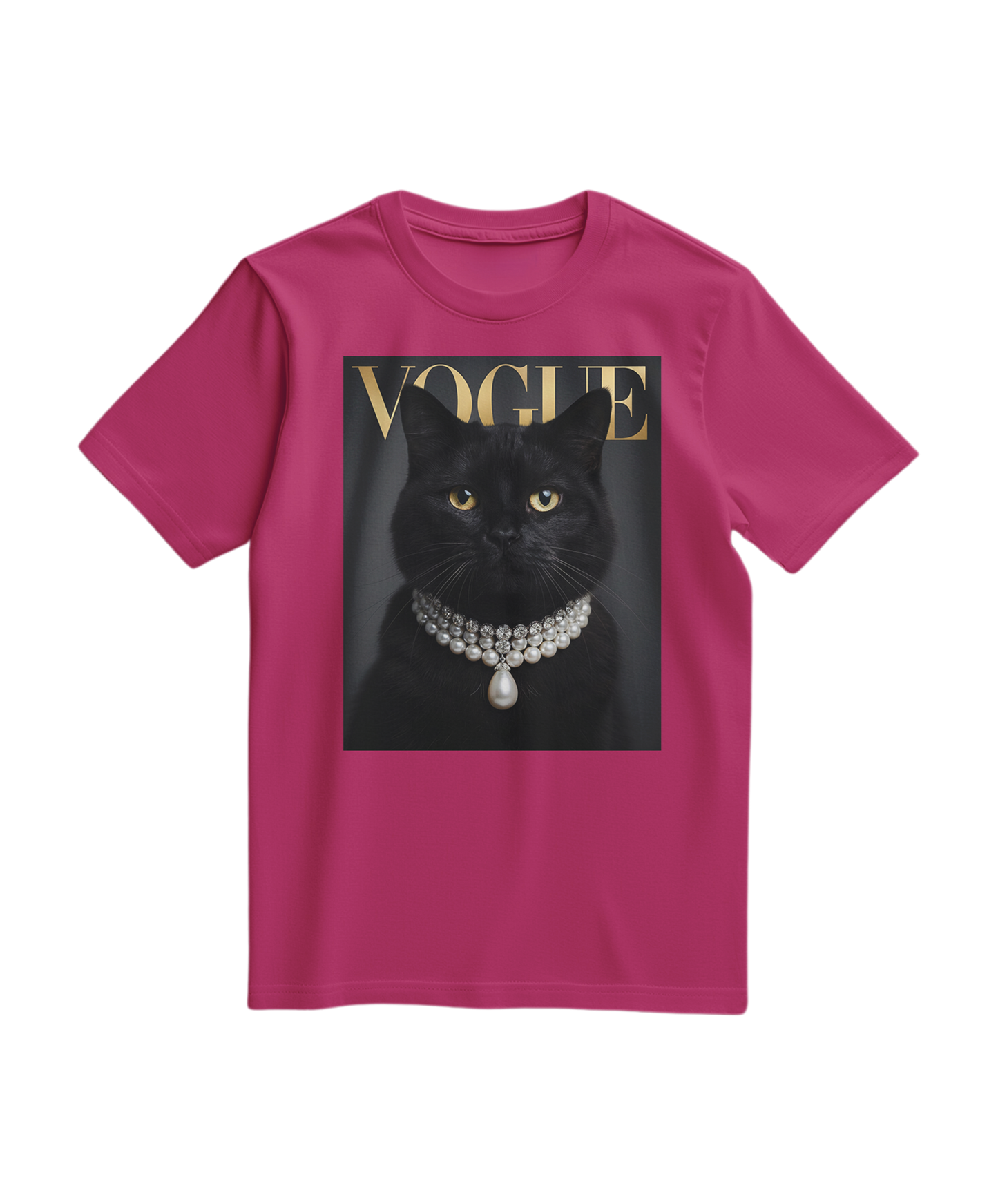 T-shirt Black Cat V
