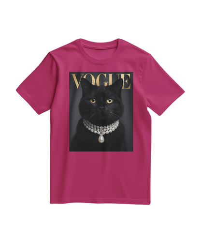 T-shirt Black Cat V
