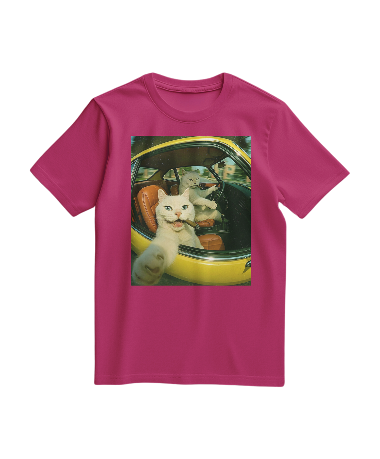 T-shirt Yellow Ride