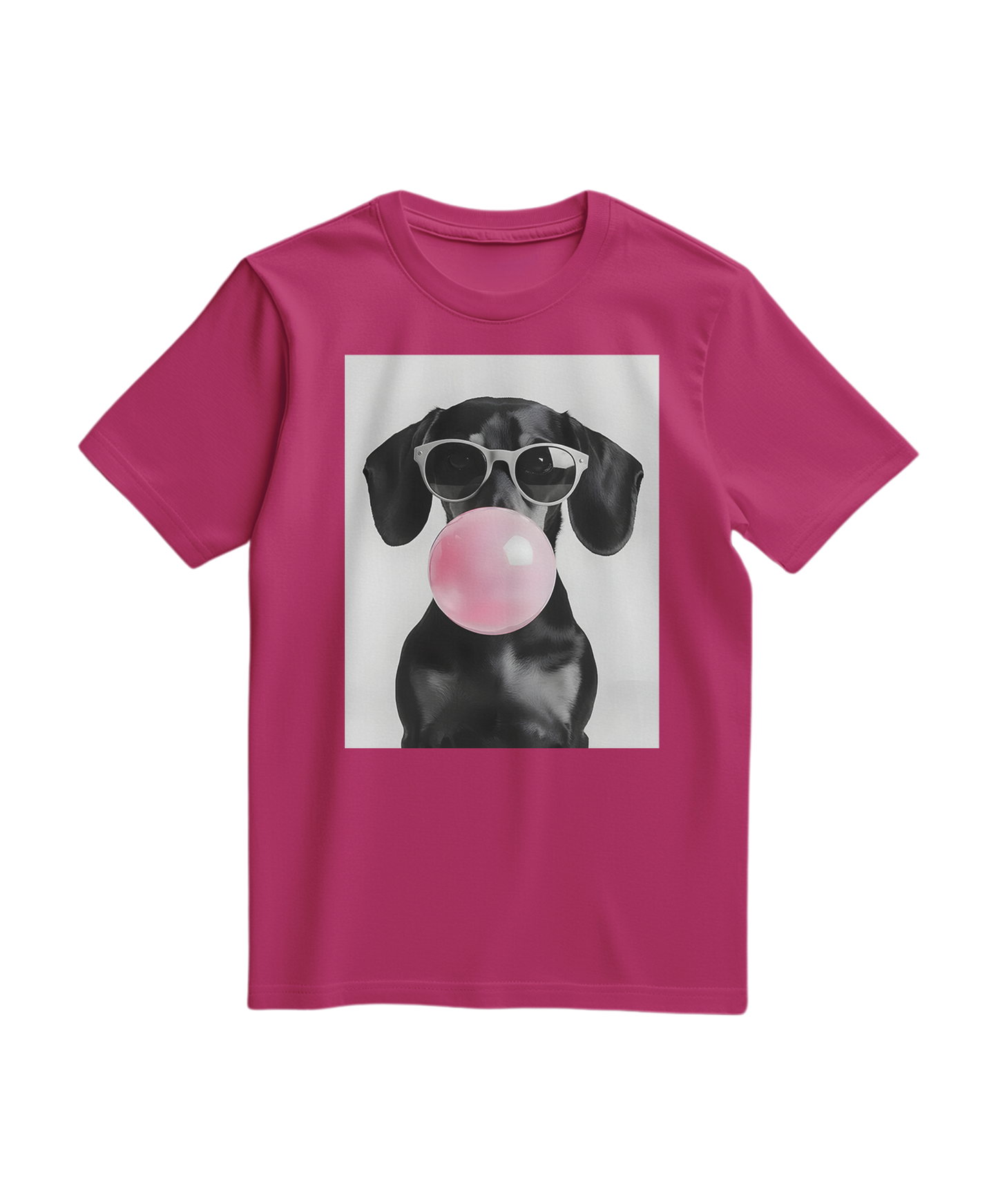 T-shirt Bubblegum Dachshund