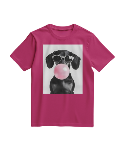 T-shirt Bubblegum Dachshund