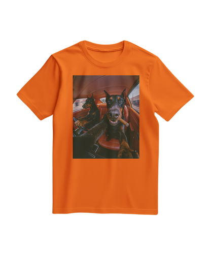T-shirt Smoking Paws