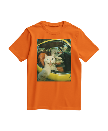 T-shirt Yellow Ride