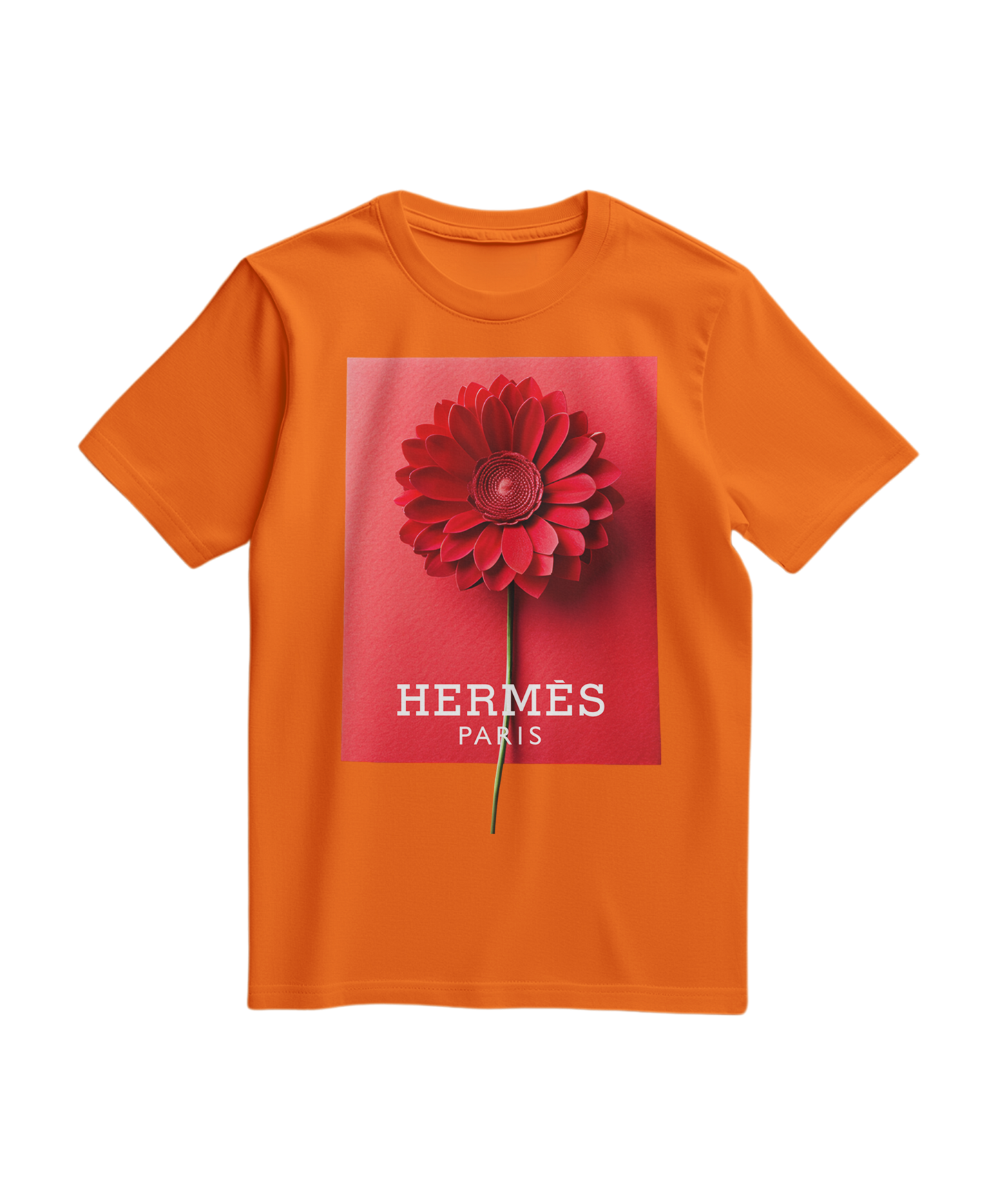 T-shirt Red Bloom Paris