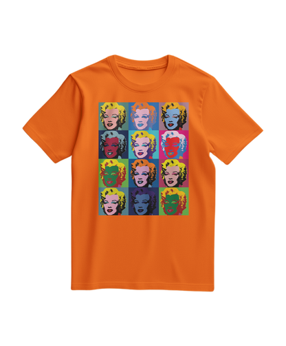T-shirt Marilyn Grid Colors
